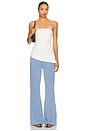view 9 of 10 Super Stretch Jersey Tube Top in Cloud White001