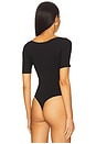view 4 of 5 Jersey Twist Front Bodysuit in Black001