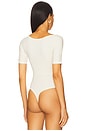 view 4 of 5 Jersey Twist Front Bodysuit in Ecru003