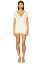 view 5 of 5 Jersey Twist Front Bodysuit in Ecru003