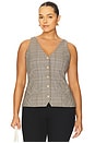 view 2 of 9 Plaid Vest in Glen Plaid001
