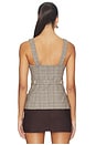 view 5 of 9 Plaid Vest in Glen Plaid001
