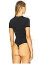 view 7 of 10 Weightless Scuba Corset Bodysuit in Black001