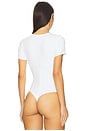 view 7 of 10 Weightless Corset Bodysuit in White001