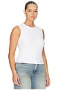 view 4 of 8 Weightless Corset Tank Top in White001
