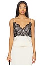 view 1 of 8 Satin Lace Camisole in Ecru003