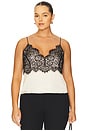 view 2 of 8 Satin Lace Camisole in Ecru003
