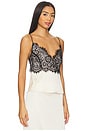 view 3 of 8 Satin Lace Camisole in Ecru003
