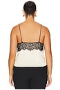 view 6 of 8 Satin Lace Camisole in Ecru003