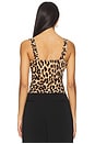 view 5 of 8 Mesh Bustier in Lucky Leopard001