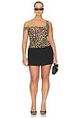 view 8 of 8 Mesh Bustier in Lucky Leopard001
