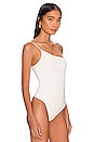 view 5 of 11 One Shoulder Corded Bodysuit in Ivory01