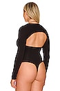 view 8 of 10 Cut Out Cord Bodysuit in Black001