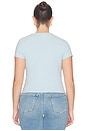 view 6 of 8 Super Stretch Twist Tee Shirt in Sky