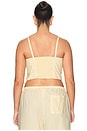 view 6 of 9 Poplin Buster Cami Top in Butterbeam Stripe