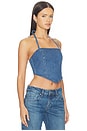view 2 of 4 Denim Recess Top in Indigo