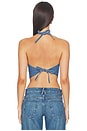 view 3 of 4 Denim Recess Top in Indigo