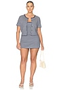 view 8 of 9 The Keepsake Tank Top in Navy Gingham