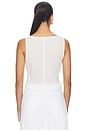 view 3 of 5 The Eyelet Top in White