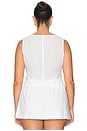 view 6 of 9 The Eyelet Top in White