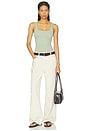 view 5 of 5 The Weightless Sculpting Modern Tank Bodysuit in Sagewood