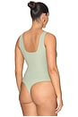 view 8 of 10 The Weightless Sculpting Modern Tank Bodysuit in Mosswell