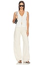 view 4 of 4 The Knit Vest Top in White001
