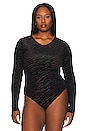 view 4 of 11 BODY PRINTED CREW in Burnout Zebra