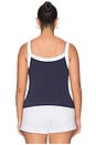 view 6 of 8 The Ringer Tank Top in Horizon Ink