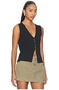 view 2 of 4 The Knit Vest Top in Black001