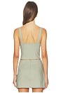 view 5 of 8 The Linen Corset Top in Mosswell