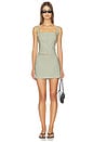 view 7 of 8 The Linen Corset Top in Mosswell