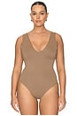 view 4 of 10 The Sculpting Deep V Bodysuit in Hearth