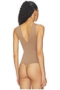 view 7 of 10 The Sculpting Deep V Bodysuit in Hearth