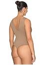 view 8 of 10 The Sculpting Deep V Bodysuit in Hearth