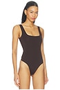 view 3 of 5 The Sculpting Modern Tank Top in Espresso