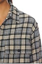 view 6 of 5 The Patch Pocket Shirt in Tan Plaid