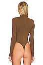 view 4 of 5 Soft Nylon Funnel Body in Light Mocha004