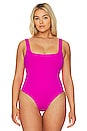 view 4 of 11 Scuba Modern Tank Bodysuit in Fuchsia Pink001