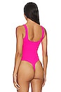 view 7 of 11 Scuba Modern Tank Bodysuit in Knock Out Pink001