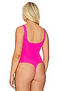 view 8 of 11 Scuba Modern Tank Bodysuit in Knock Out Pink001