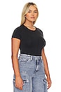view 4 of 8 So Soft Sculpted Tee in Black001