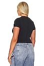 view 6 of 8 So Soft Sculpted Tee in Black001