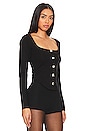 view 3 of 9 Button Corset Top in Black001