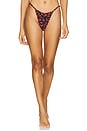 view 1 of 8 Perfect Fit Bikini Bottom in Black Cherries003