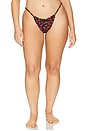 view 2 of 8 Perfect Fit Bikini Bottom in Black Cherries003