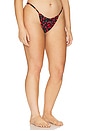 view 4 of 8 Perfect Fit Bikini Bottom in Black Cherries003