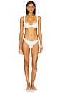 view 7 of 8 Always Fits Classic Bikini Bottom in Cloud White001