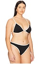 view 4 of 8 Compression Perfect Fit Bikini Top in Black001