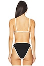 view 5 of 8 Compression Perfect Fit Bikini Top in Black001
